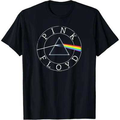 Pink Floyd TShirt Soft Breathable Casual Comfortable Oversized Long Sleeve Round Neck Print Graphic Print Funny Printed Te