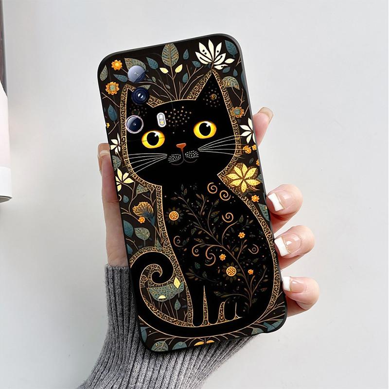 For Xiaomi 13 Lite Civi2 Phone Case Cute Cartoon Cat Fox Soft Silicone Bumper Cover For Xiaomi13 Lite Xiaomi Civi 2 Fundas Shell
