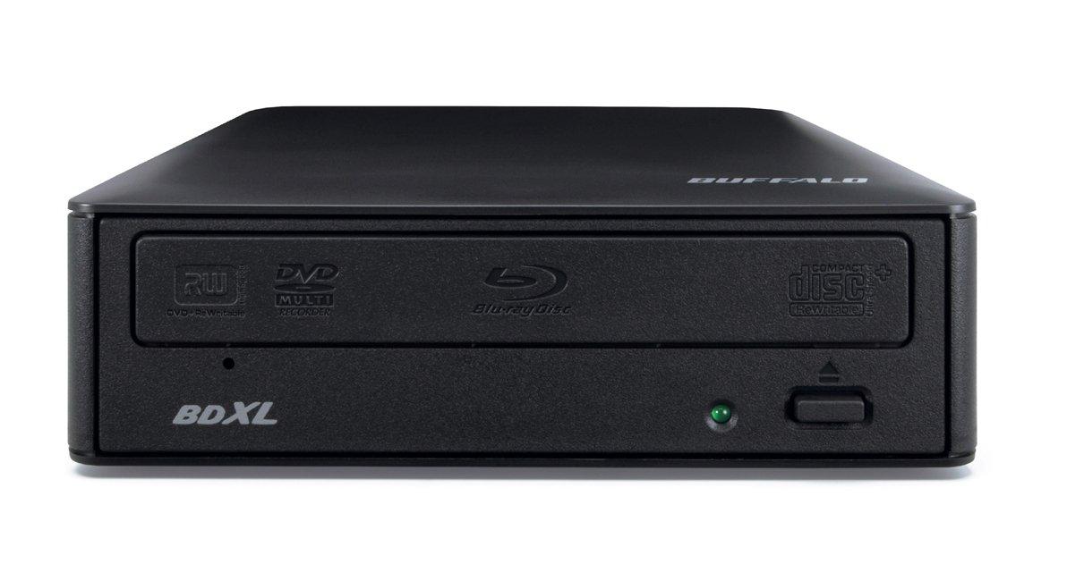 

BUFFALO BDXL сумісний зовнішній накопичувач USB2.0 Blu-ray BRXL-6U2