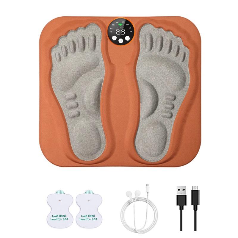 

Массажный коврик с EMS-технологией - Перезаряжаемый импульсный стимулирующий коврик для рефлексотерапии, облегчения подошвенного фасциита и расслабления мышц