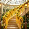 Multicolor Sunflower Simulated Flower Vines Cherry Flower Faux Flower Vine  Wedding Decoration