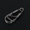 Stainless Steel Stainless Steel Wire Snap Clip Hook Carabiner Key Ring  Outdoor Tools