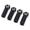 4PCS Metal   Joint Alloy for 1/10 Model Car 7.0mm Diameter M4 Thrd RC Car   Joint 4 Straight