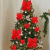 DIY Xmas Tree Bowknot Pendant Hanging Ornament Christmas Tree Decorations  Home Navidad New Year