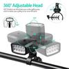 Outdoor Grill Lights Portable BBQ Lights 360 Rotatable with 10 Super Bright LED Lights & Clamp Mount Fits Grill Handle