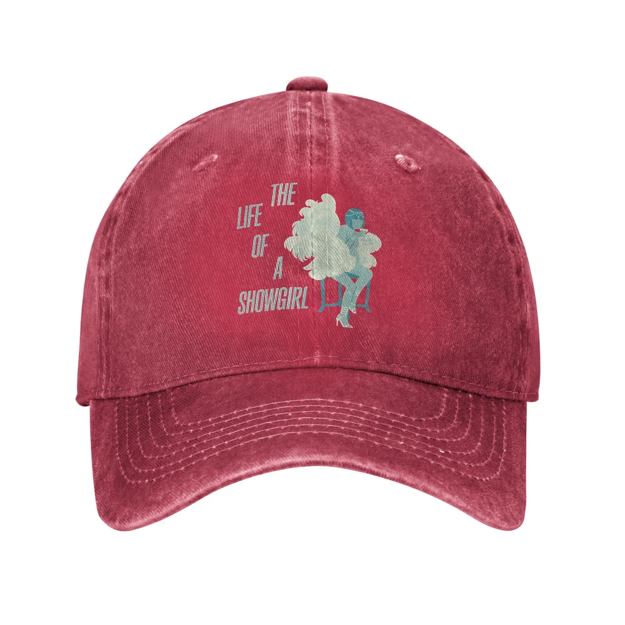 

the life of a showgirl Home Decor Casual Baseball Cap For UnisexTeens Summer Outdoor Fashion Adjustable Baseball Caps One Size