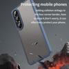 For Sony Xperia 1 VII Case Drop Proof Airbags Frosted Translucent PC + TPU Phone Back Cover