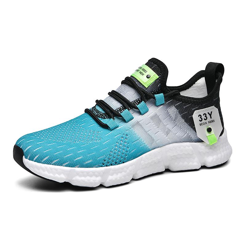 

Student flying shoes for women summer new explosive all-mesh breathable running shoes casual sports shoes for men 43