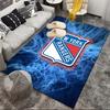 Rangers Hockey Area Rug Suitable for Indoor And Outdoor,Carpets for Kitchens, Homes, Offices, Living Rooms,Home Decor,Christmas Gift