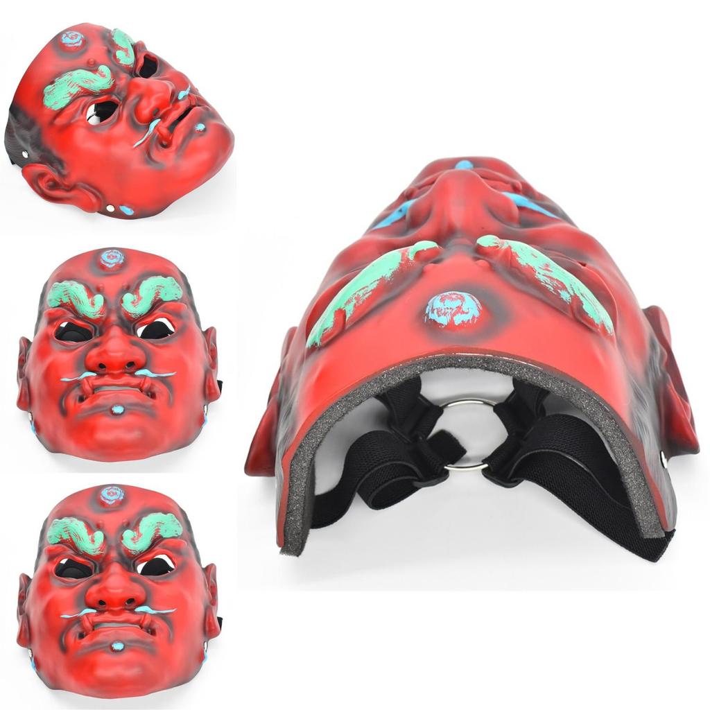 Unique Funny Resin Mask For Cosplay Ancient Warrior Character Halloween Costume