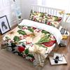 Winter Berries And Birds Bedding Set For Kids Luxury Gift 3Pcs Digital Print Comforter Set Soft Comfortable Breathable