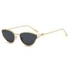 Cat Eye Small Frame Metal Uv400 Protection Fashion Sunglasses Unisex
