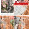 Contemporary Flat Printing Blossom Kittens Modern Curtains Versatile Polyester Festive Perfect Living Set Of 2 Made