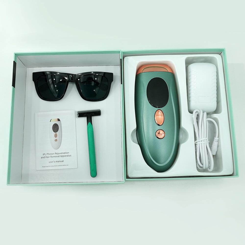 IPL Laser Hair Removal and Photorejuvenation Device - Portable, Painless Hair Removal System