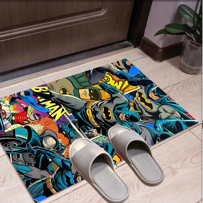 Batman Pattern Rug, Indoor/Outdoor Mat, for Picnic, Gameroom, Bedroom, Office, Living Room, Home Decor Carpet, Birthday Gift