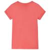 Kids T Shirt Coral Pink Size 116