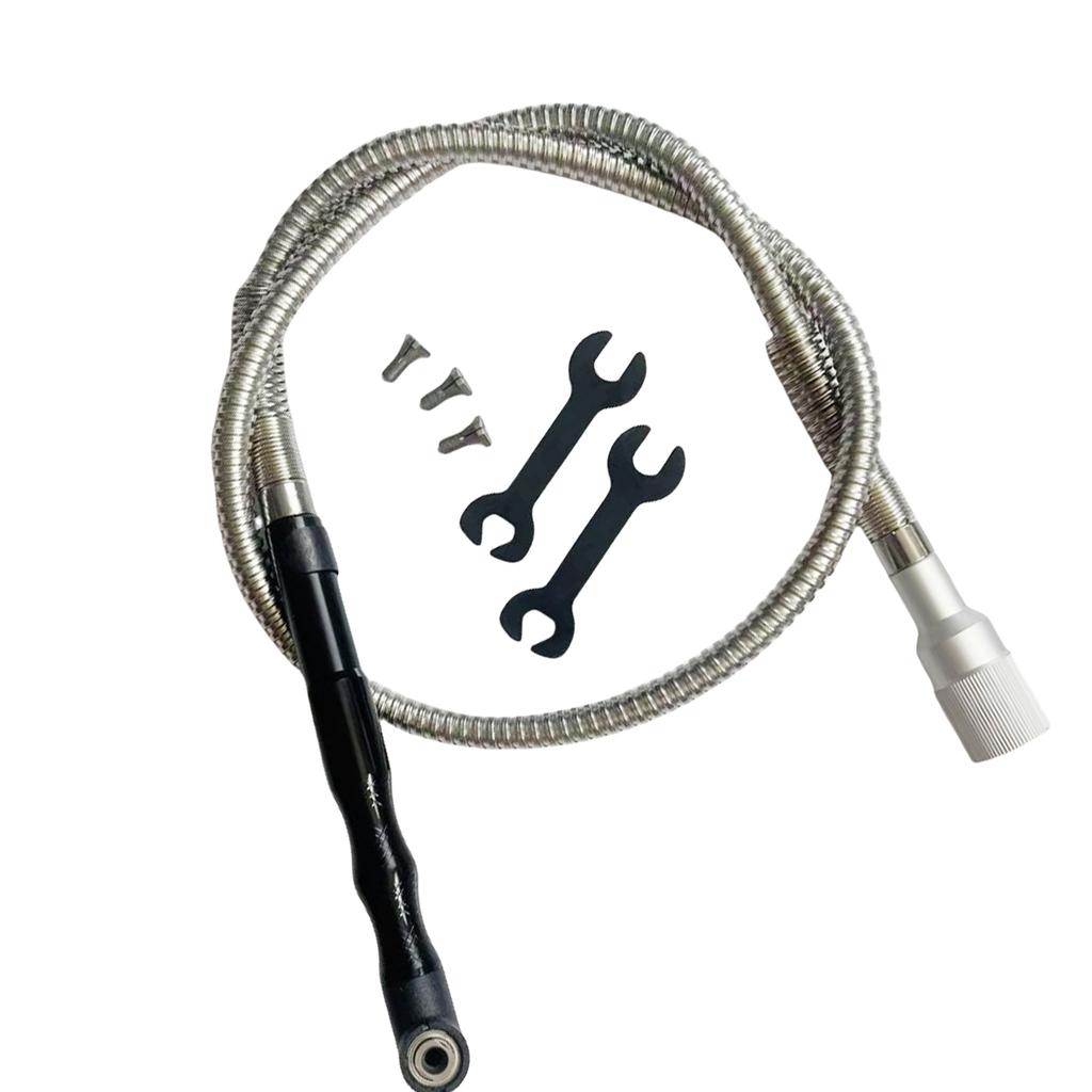 Zestaw Narzędzi do Szlifowania i Polerowania Mini Szlifierka Ręczna z Głowicą Przenoszącą Pod Kątem 90 Stopni do Metalu Drewna Plastiku