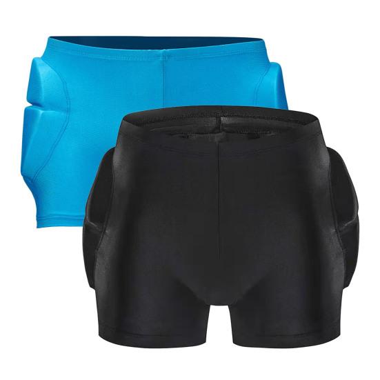 Kids Cycling Underwear Shock Absorbing EVA Padded Bike Shorts Breathable Mountain Road Bike Riding Skateboarding Skiing Protective Shorts