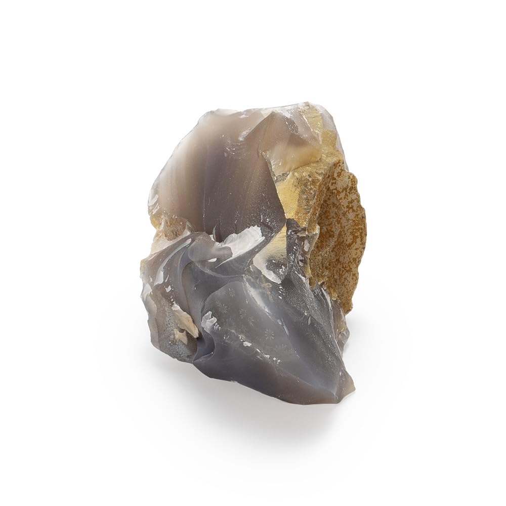 Small Flint (for 3-inch fires) from Buddhist Altar Shop Takita Shoten, approx. 5cm x 3cm, Ideal for Starting Fires, Agate, Certificate Included