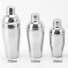 350/550/750ml Stainless Steel Multi Capacity Shaker Cup Cocktail Shaker Barware  Cocktail Wine Mixer bartender tools
