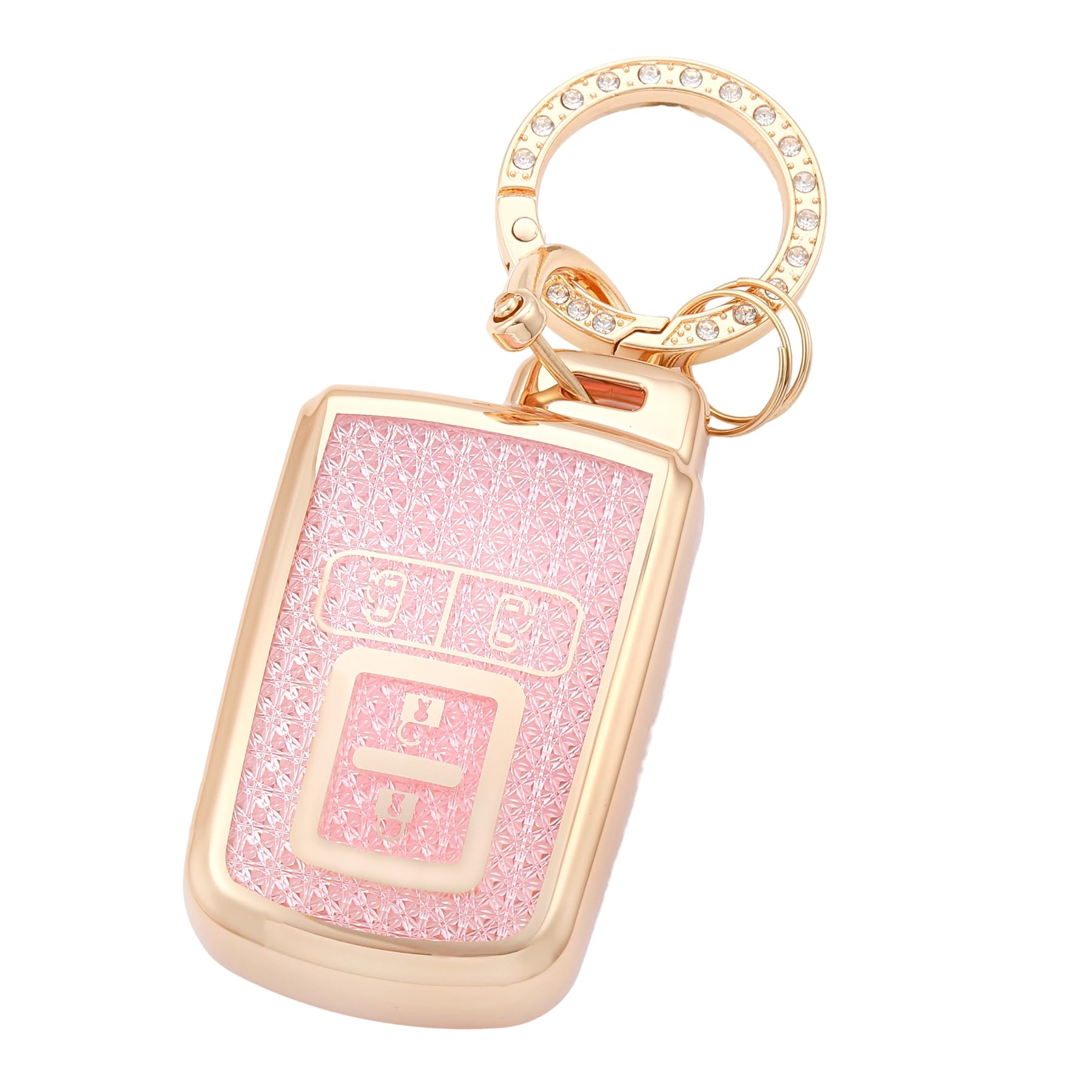 

Чехол для ключа YANMW Voxinoa 80 Series, Чехол для ключа Sienta, Совместим с Toyota Alphard, Vellfire key case розовый