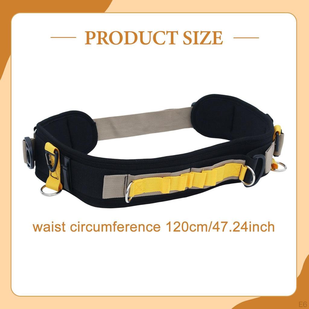 Angelweste Kameragurt Mehrere Haken Tragbar Wade Hüftgurt für Damen Herren