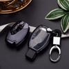 Good Quality TPU+PC Car Key Case Cover Key Holder Chain Ring For Mercedes Benz W203 W210 W211 W124 W202 W204 AMG