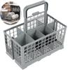 1/2pcs Universal Dishwasher Cutlery Basket Foldable Kitchen Tableware Drying Organization for Dishwasher Replacement Accessories