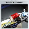NiceCNC Front Brake Reservoir Fluid Cover Cap For Yamaha Raptor 700 2013-2024 250 125 YFZ450R GRIZZLY 700 550 For Honda TRX450R