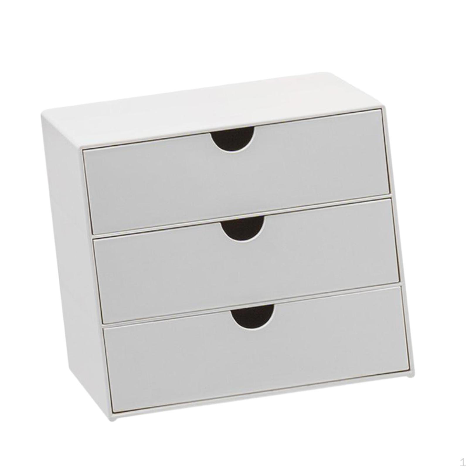 

Органайзер для стола с 3 ящиками Офисные принадлежности Канцелярские товары Large