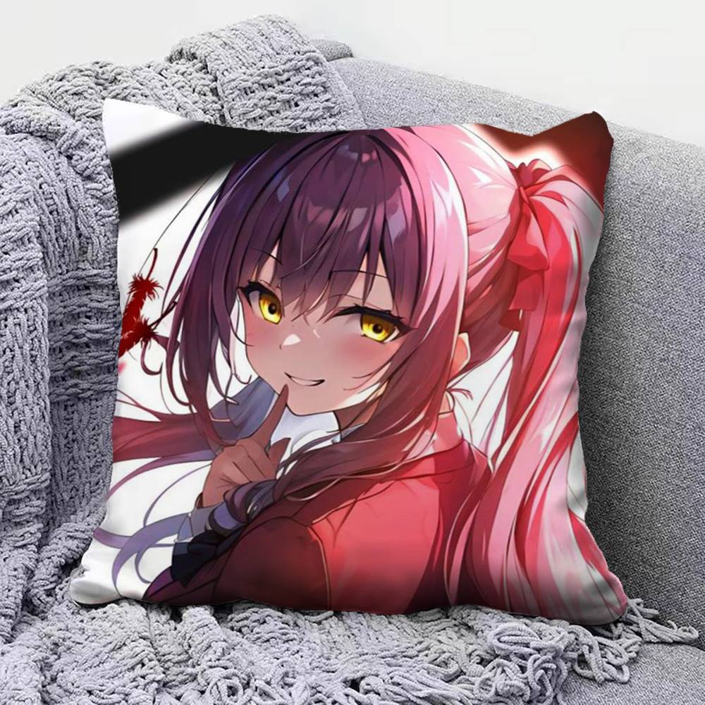 Klasės elito anime mergaitė Pagalvės užvalkalai Namų sofos pagalvės užvalkalai ir Dekoratyviniai individualūs