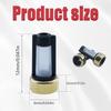 50PCS Fuel Injector Baskets Filter Kits 101 Micron Universal Repair Seal [6mm x 3mm x12mm]