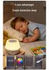 Portable Seven-Color Night Light & White Noise Sleep Aid for Baby