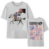 Beyonce Cowboy Carter New Album Tshirts Men Women Vintage Cotton Short Sleeve T Shirt Fashion Clothing Streetwear Girls Tshirt