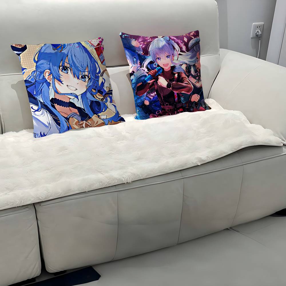 H-Hoshimachi S-Suise Kissenbezug Abnehmbar Waschbar Kissenbezug – Ganzjährig Weiches Leinen