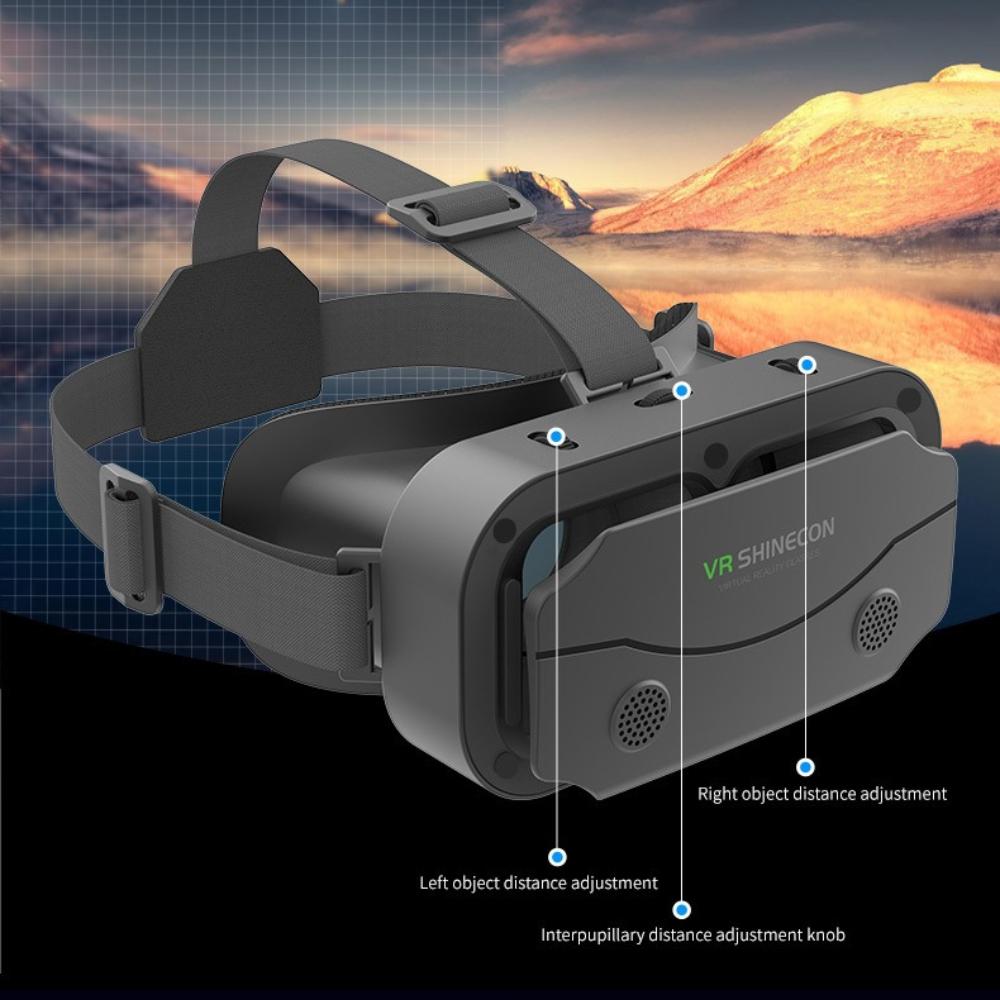 3D Virtual Reality Glasses  - Smartphone Compatible VR Headset for Immersive Movie Watching & Gaming, 100° Panorama Digital VR Goggles