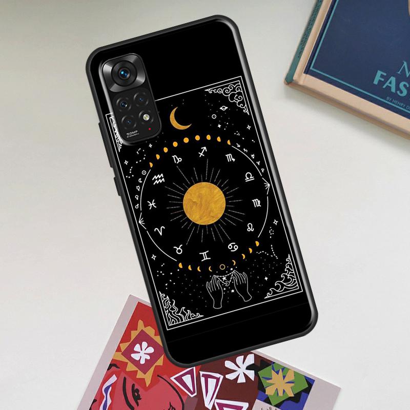 Witches Moon Tarot Case For Xiaomi Redmi Note 14 Pro 13 12 11 10 15 Pro Plus Redmi 15C 13C 12C 10C 14C 15 Cover