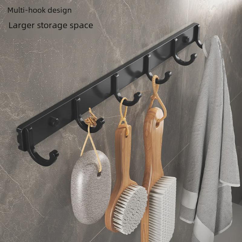 Heavy-Duty Adhesive Wall Hook for Bathroom & Kitchen