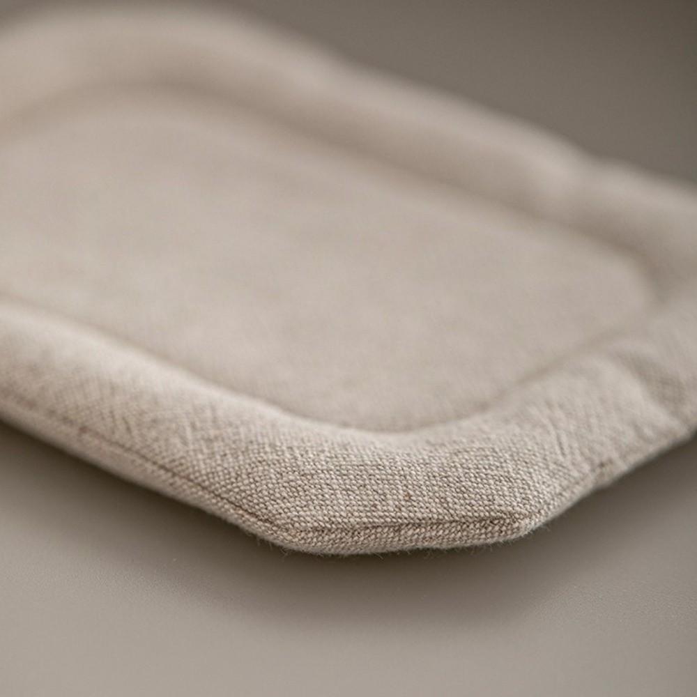 Solid Color Dining Mat Japanese Style Insulation Mat Tableware Mat Table Mat  Dining Table