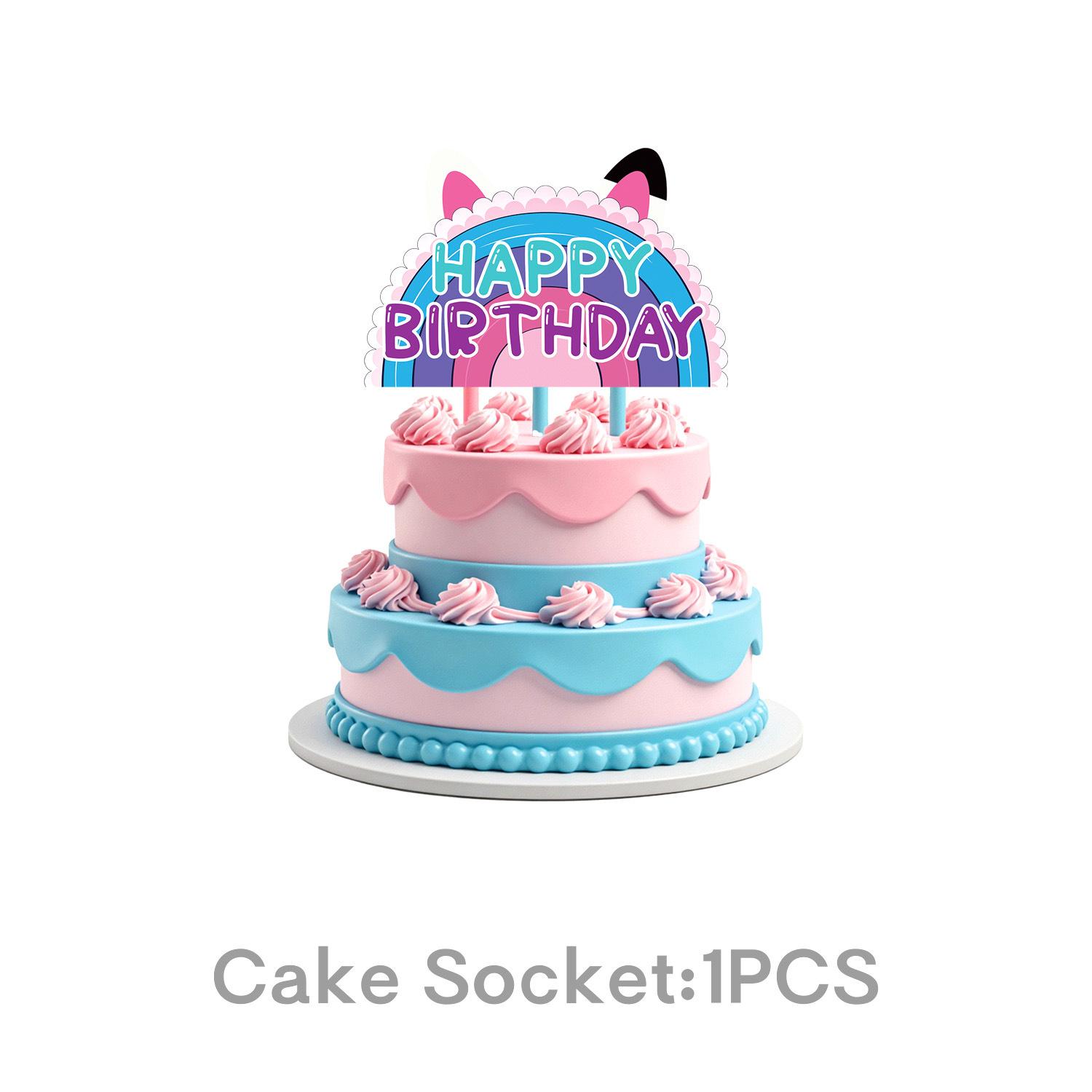 

Custom Gaby S Doll House Party Supplies Birthday Decorations Arrangement Props Paper Plates Paper Cups Tablecloths Paper Towels Banners Gaby s doll house big power strip 1pcs