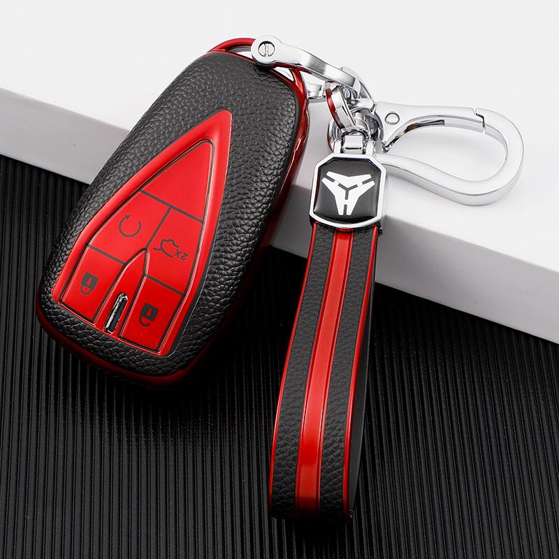 Shell Fob TPU Car Remote Key Case Cover Keychain for Changan CS35 PLUS CS75PLUS CS55PLUS Eado UNI-T Oushang X5 X7 EV Accessories