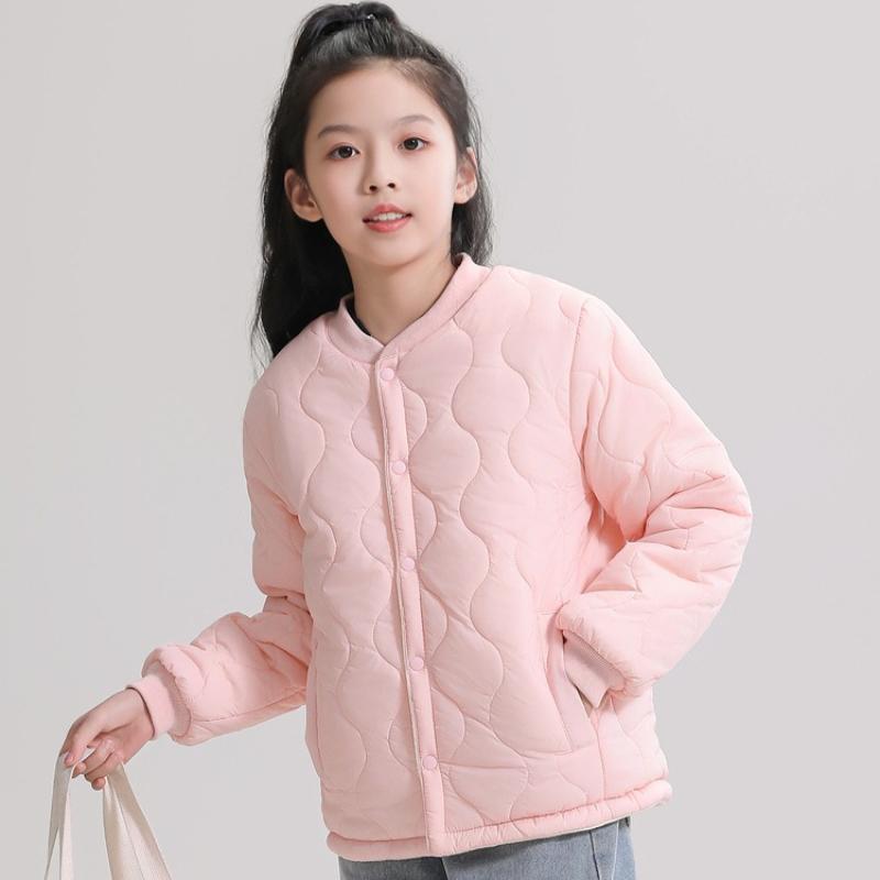 Winter Kinder Einfache und Vielseitige Jungen und Mädchen Studenten Warme Fleecejacke