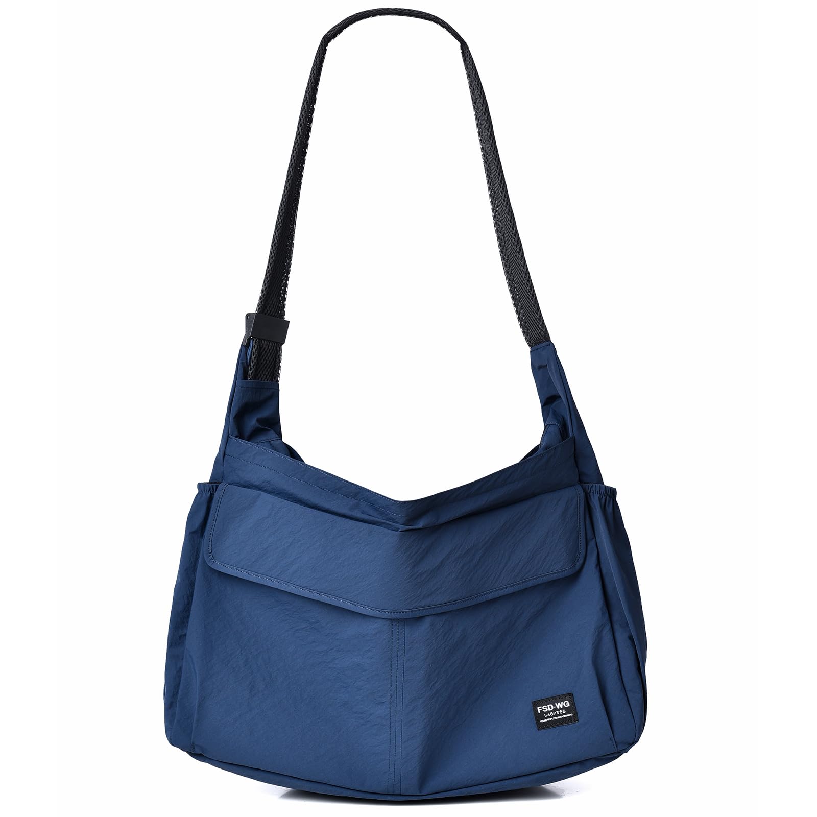 

Shoulder Crossbody Large Organizes A4 Perfect for Commuting and Overnight Trips [FSD.WG] Men s Bag, Bag, Capacity, Files, Lightweight, One-Shoulder синий