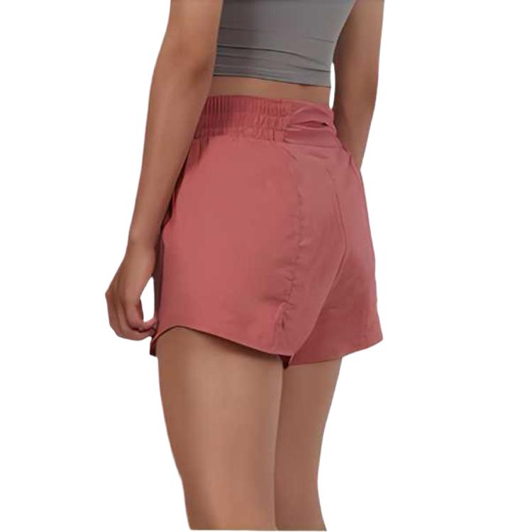 Nike Breathable Comfortable Moisture-Wicking Casual Shorts Women shorts Dark-Red DX6015634