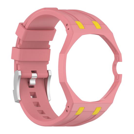 Silicone Watch Bands, Quick Release Watch Strap with Stainless Steel Buckle, Waterproof Smart Watch Strap for Men Women