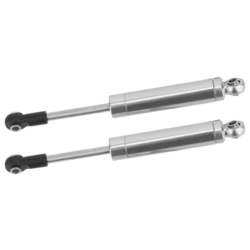 2pcs 102mm Aluminium Alloy Shock Absorber Damper Fit for HPI VENTURE FJ RC Crawler(Silver)
