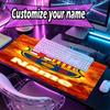 Custom Name Personalized Football Club FC Pattern Mousepad, Laptop PC Desk Mat, Decorative Desk Mat for Home Keyboard Pad Gift