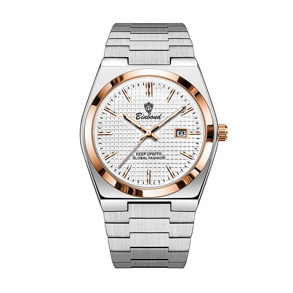 Binbang BINBOND Men's Super Player Luminous Waterproof Fashion Watch