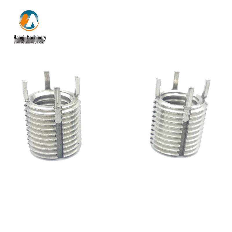 Carbon Steel Self-Tapping Thread Repair Insert with Heavy-Duty Key Lock Pin Sleeve