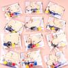 12 Pcs Birthday Theme Party Favors Wooden Painting Crafts Bulk With Game Cards Paint Brushes Supplies For Themed Party Decoratio